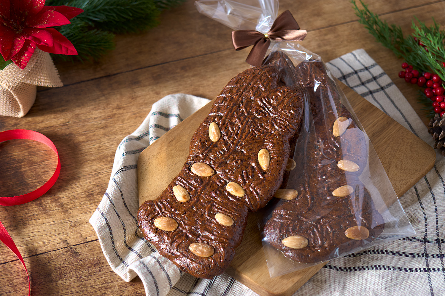 Printenmann mit Mandeln