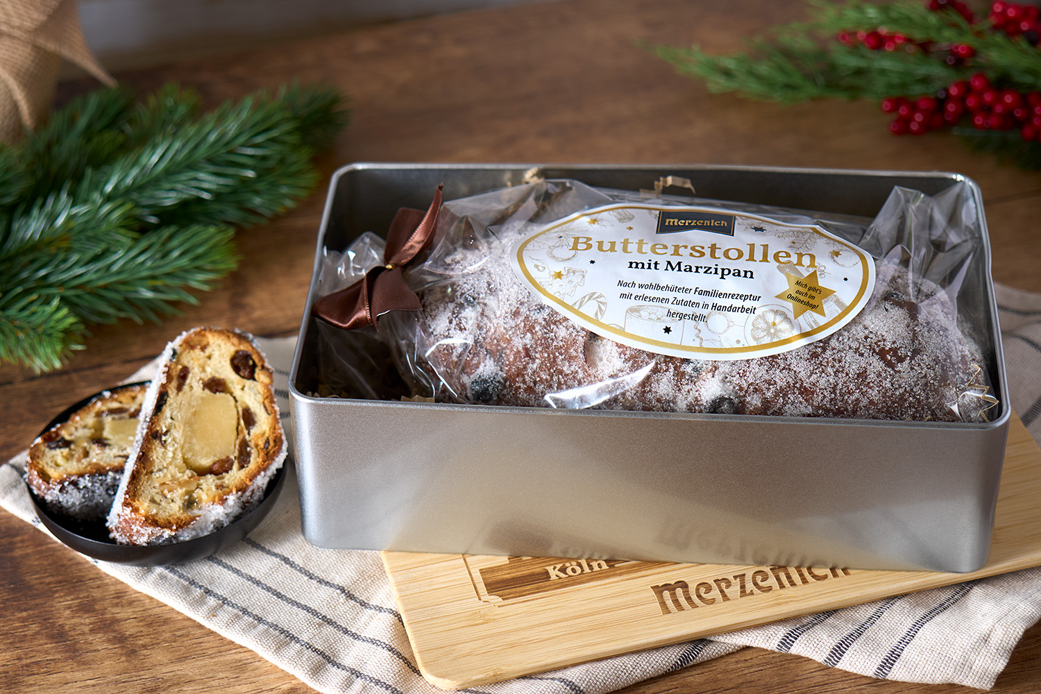 Geschenkbox Stollen